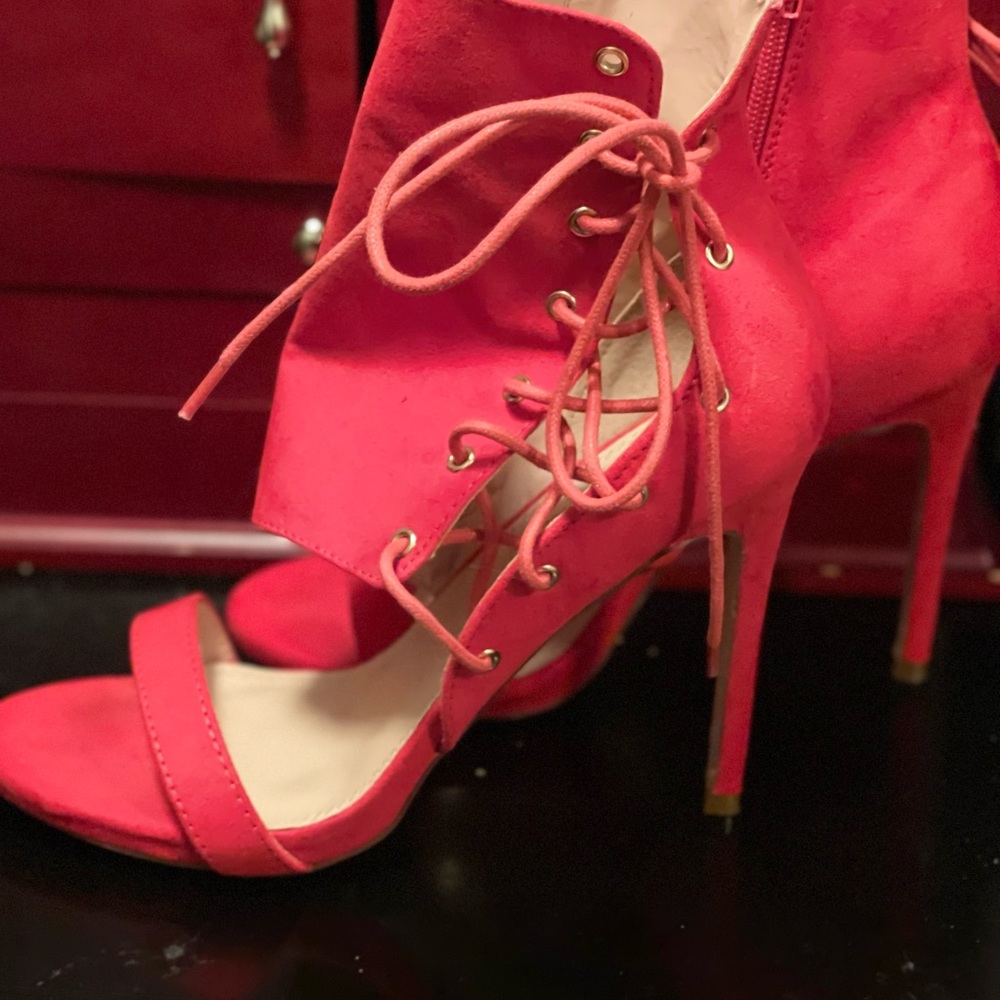 Red hot heels!! Red Hot deal! - Picture 3 of 4
